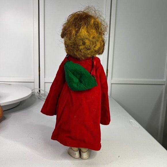 Vintage 1960s Shirley Temple Ideal Doll 14" Toy Collectible In Red Outfit - Picture 4 of 15